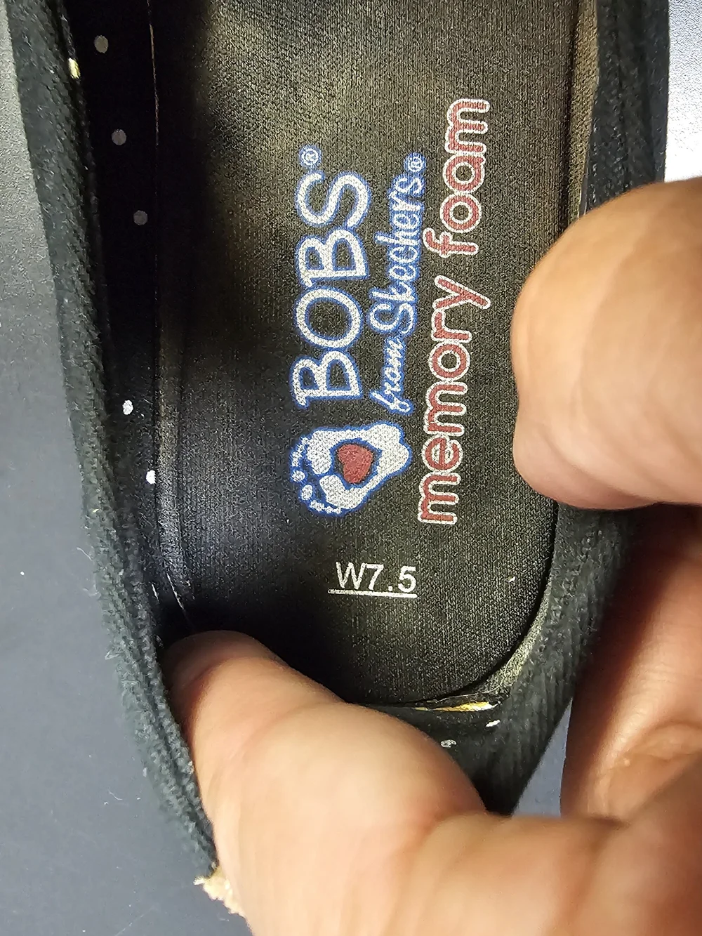BOBS from Skechers slip espadrilles